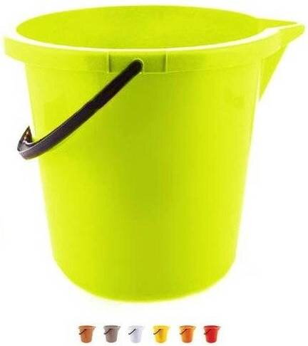 Vedro s výlevkou 12L plast farebné 10PK
