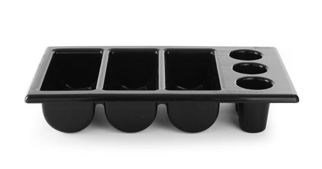 Príborník plast GN 1/1, čierny