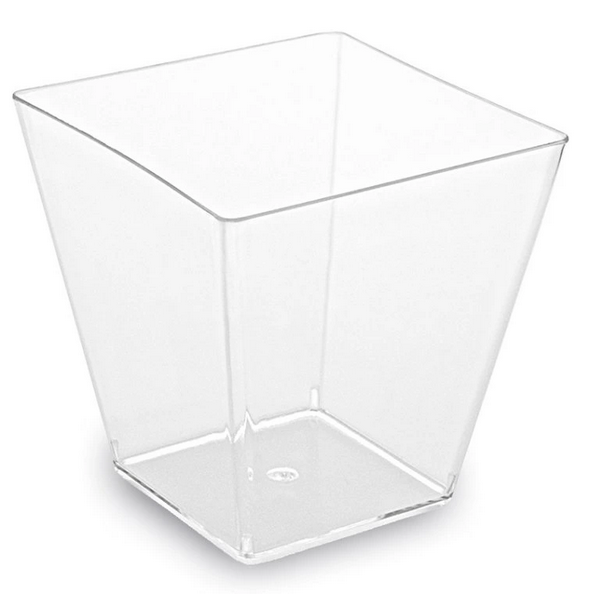 Pohárik hranatý Finger food číry5x5x4,5cm 60ml 50ks/bal,20bal/krt