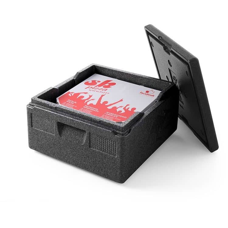 Termobox na pizzu vonk.r. 41x41x24cm, vnút.rozmery, 35x35x19cm polypropylén