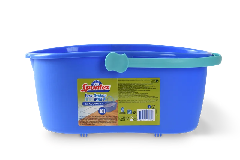 Vedro oválne plast 10L easy system max Spontex