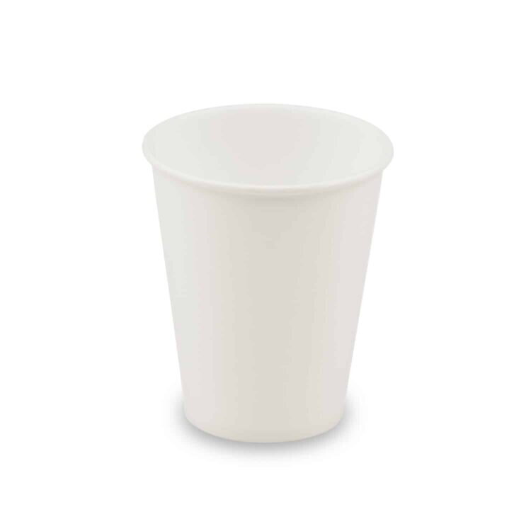 Pohár 150ml autom. papierový biely 80ks/bal, 30bal/krt 