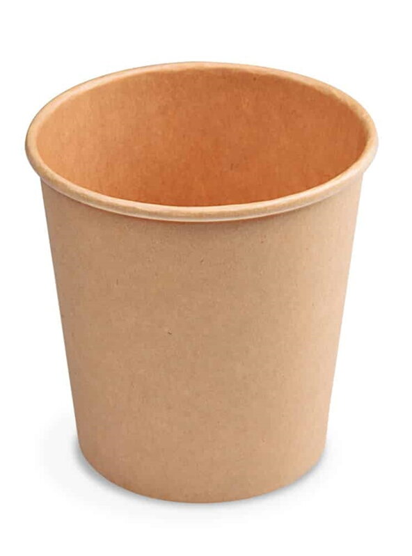 Pohár 200ml hnedý 50ks/bal, 20bal/krt papier jednor