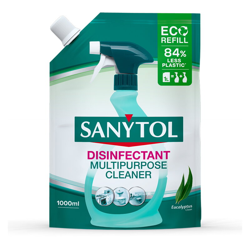 Sanytol dezinfekcia univ. čístič náhr. náplň-eukal. 1000ml
