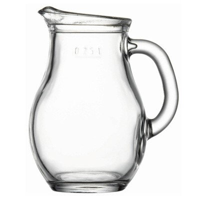 Džbán číry sklo 250ml  Bistro PK12/48
