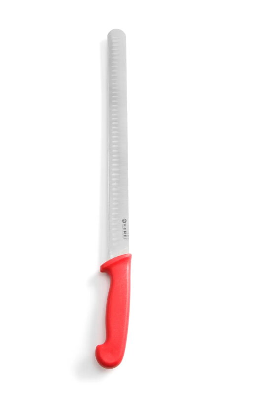 Nôž na šunku/kebab 35cm, červený