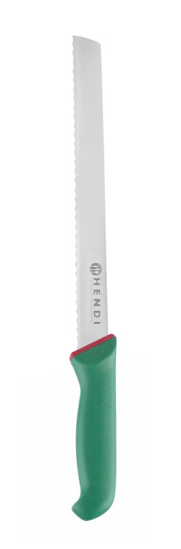 Nôž na chlieb 26cm, zelený GREEN LINE