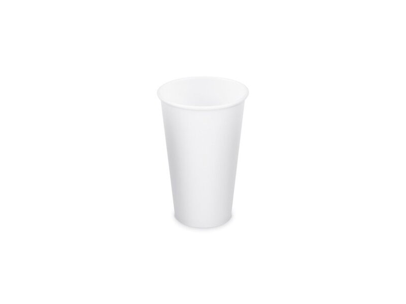 Pohár 200ml na teplé nápoje biely 50ks/bal, 20bal/krt, 20PK, papier jednorazový