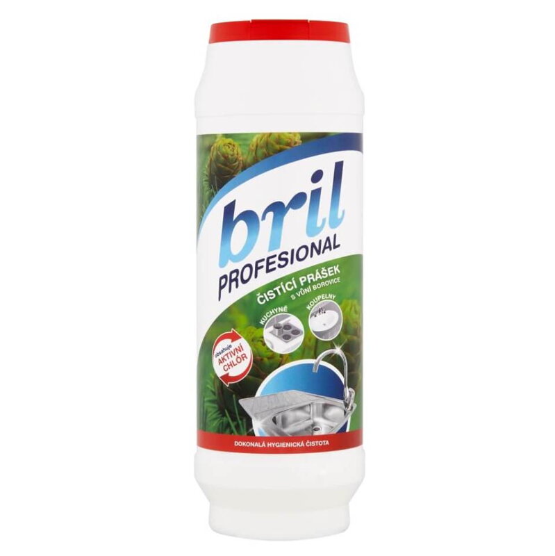 Bril profesional borovica, čistiaci prášok 450g 20/P