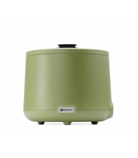 Kotlík na polievku UNIQ, HENDI,  8L, D36.5xH32.5cm, 0.5kW, 230V Zelený