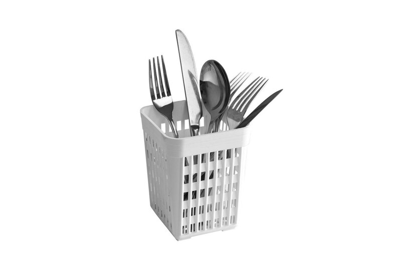 Košík na príbory 11x11x14cm do umývačky, plast
