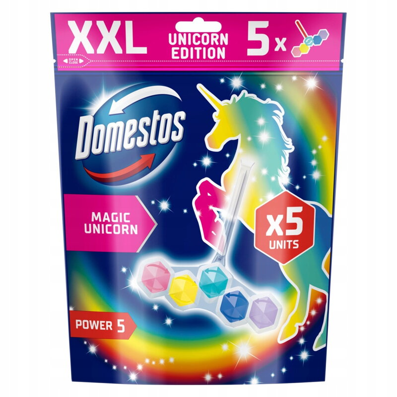 Domestos Power 5 5x50g Unicorn 7ks/krt