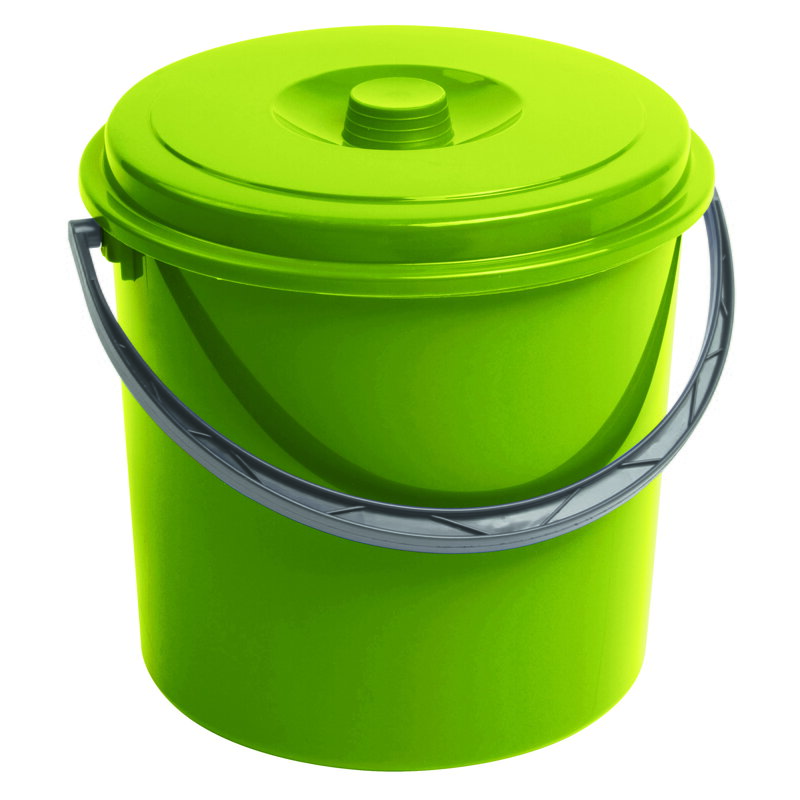 Vedro s vekom 12L plast zelené Curver