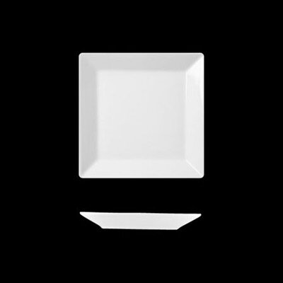 Tanier štvorhranný plytký 21cm ACTUAL, porcelán