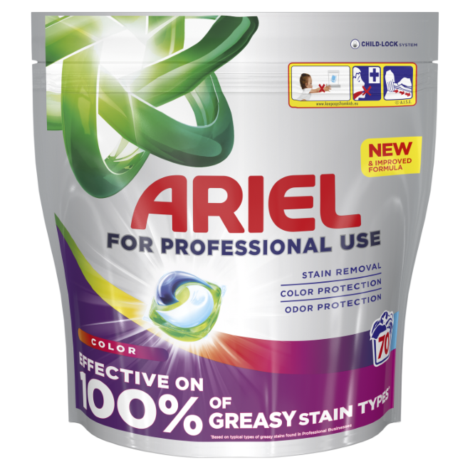ARIEL colour 70ks profes. kapsule na pranie