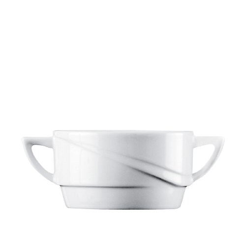 XXXŠálka na polievku 30cl stohov.ATLANTIS porcelán