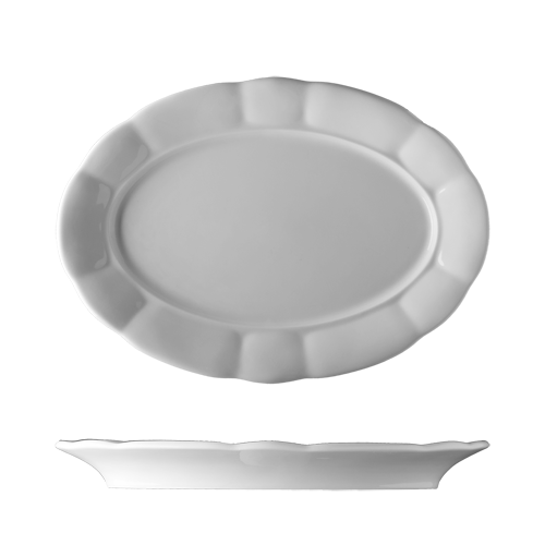 Podnos oválny 36cm BENEDIKT, porcelán