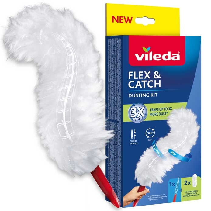 Vileda - Flex & Catch teleskopická prachovka