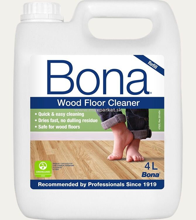 BONA čistič na drevené podlahy  4l, 3/PK