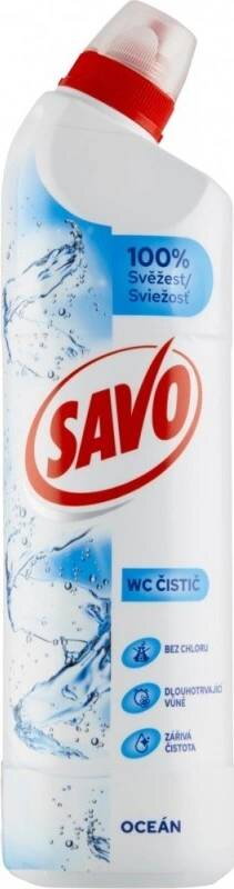 SAVO WC 700ml Oceán 12PK
