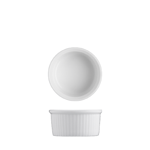 Miska na zapekanie 6cl DIVERS, porcelán biely