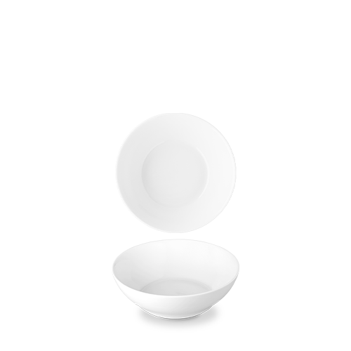 Miska kompótová 13cm Daisy, porcelán biely