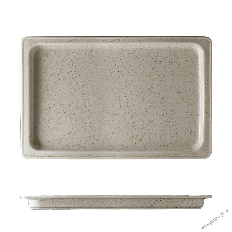 Gastronádoba GN 1/1-25mm NATURAL porcelán, 2,0L