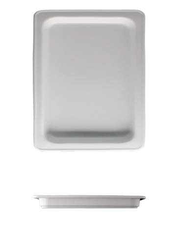 Gastronádoba GN 1/2-25mm porcelán, 1,1l, biela