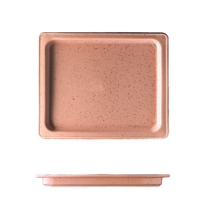 Gastronádoba GN 1/2-25mm  TERACOTA porcelán, 1,1L