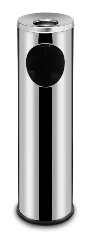 Kôš + popolník D20cm 15l antikor, V70cm