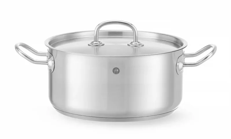 Kastrol + veko  D24x11,5cm 5L KitchenL antikor