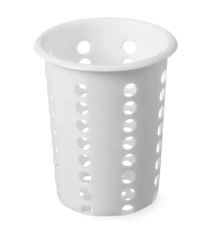 Košík na príbory okrúhly D97x137mm, do umývačky alebo zásobníka, plast