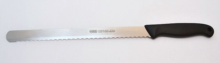 Nôž tortový vlnitý 11´´  280mm optima line plast.rúčka 10PK