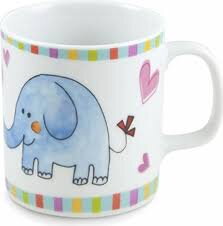 Hrnček detský 22,5cl SLON, porcelán 6/48PK