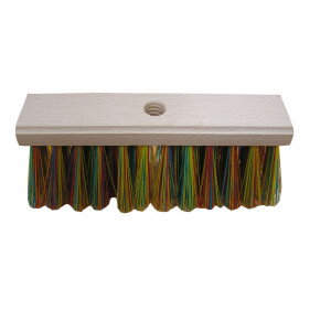 Metla priemysel. 25cm drevená so závitom