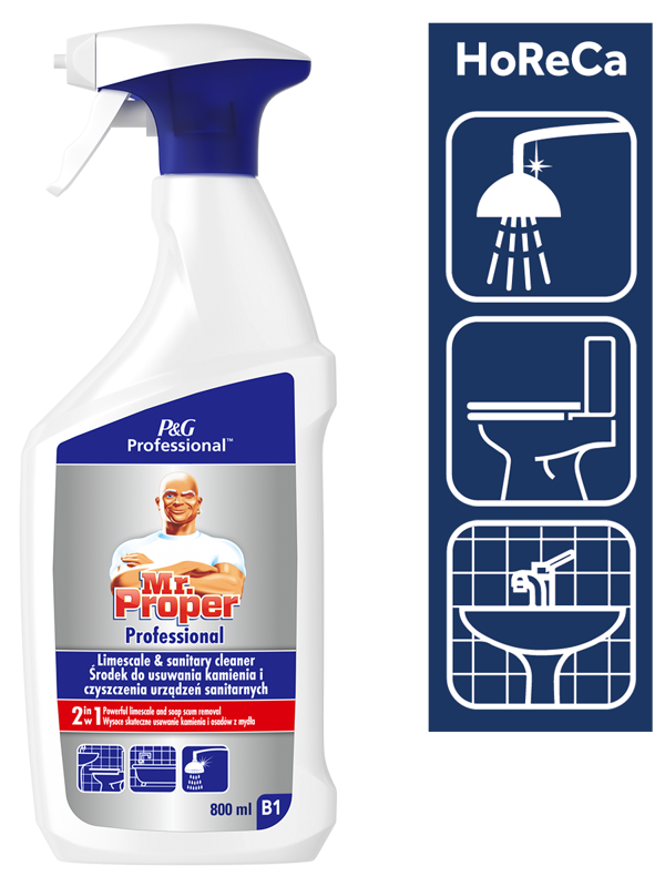 Mr.Proper Profesional odstraňovač vodného kameňa 750ml 10PK