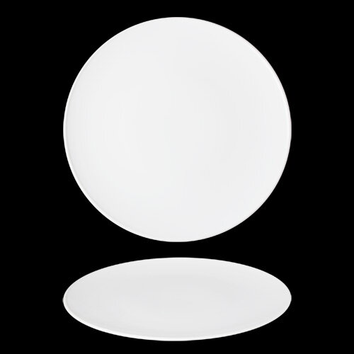 Tanier plytký 29cm OPTIMO, porcelán biely