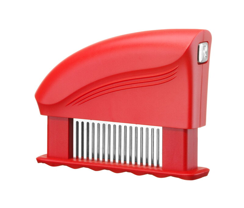 Perforátor mäsa červený 14,5x4,5x10,3cm