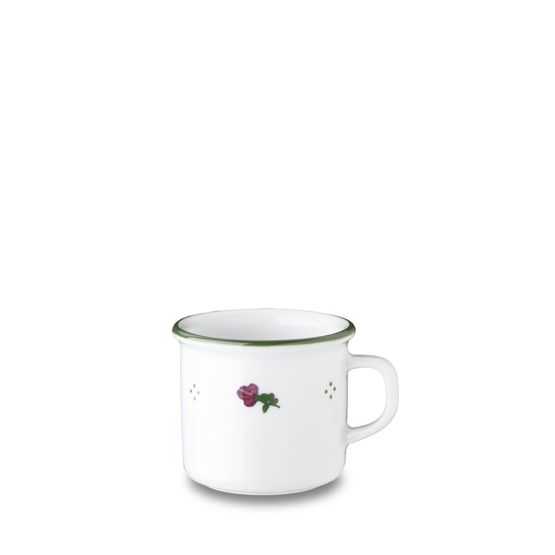 Šálka 8cl RETRO Alt aussee Red, porcelán