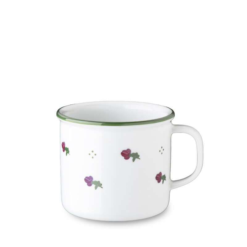 Hrnček 25cl RETRO Alt aussee Red, porcelán
