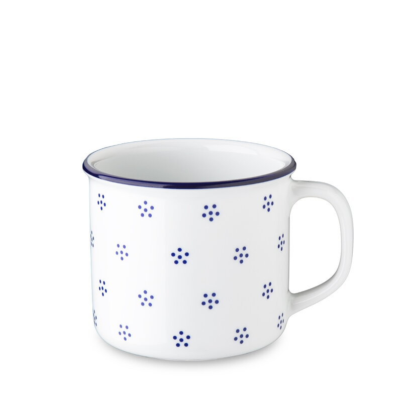 Hrnček 35cl RETRO Valbella, porcelán