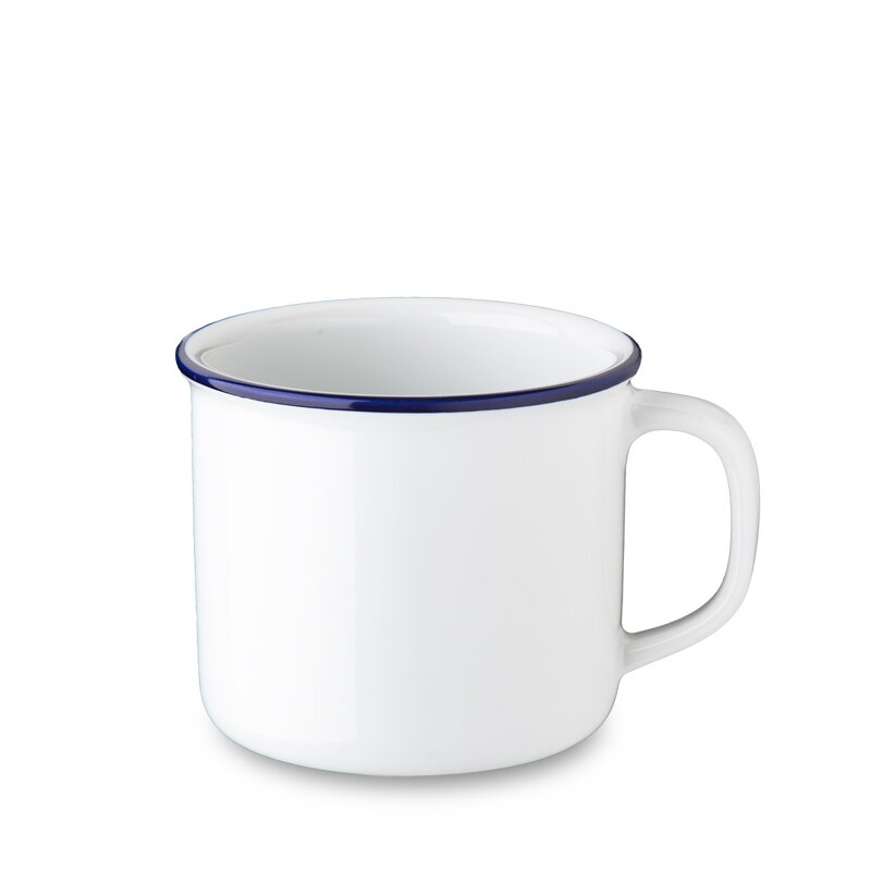 Hrnček 35cl RETRO Kante blue, porcelán