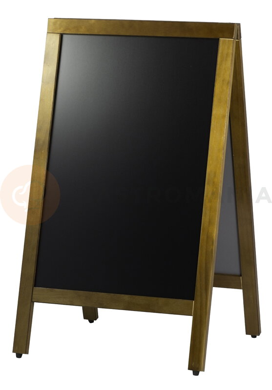 Tabuľa samostojacia dreve.ram 70x120cm