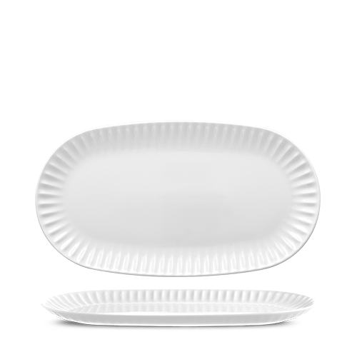 Podnos oválny 37cm RIBBY porcelán